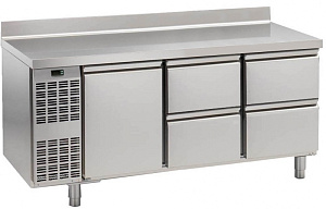 Electrolux Professional HB1P4CU 1-TÜ.KÜHLTI.,4X1/2 SCHUBL.+ AUFKANT. -2° (Code 728541)