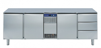 REF.COUNTER 590L,3DOOR 3x1/3 DRAW-NO TOP (Code 727083)