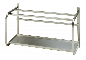 WALL MOUNTED SHELF FOR 2 BASKETS 1180 MM (Code 864263)