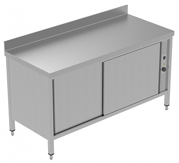 Electrolux Professional GTC1610E WÄRMESCHRANK PLATTE AUFGEKANTET 1600 MM (Code 134052)