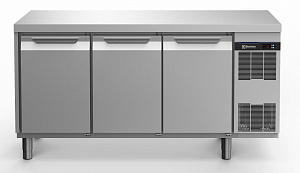 Electrolux Professional EK3RDAAAH Digital Undercounter ecostore HP Concept Refrigerated Counter - 3 Door, Cooling Unit Right (60Hz) (Code 710372)