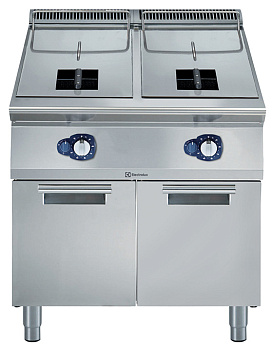 15+15LT GAS FRYER-2 WELLS+2 BASKETS (Code 391078)