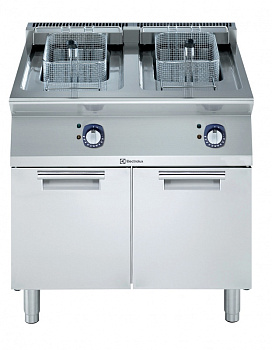 Electrolux Professional E7FREH2FF0 2 X 14-L-ELEKTRO-FRITEUSE 800 MM (Code 371085)