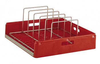 BASKET FOR 5 HALF INSULATED TRAYS-RED (Code 867005)